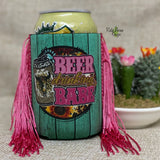 Regular Koozie Beer Babe Fringe Koozie - Koozie
