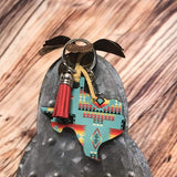 Aztec Texas Key Chain