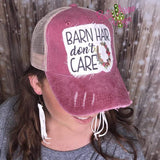 Barn Hair Dont Care Trucker Hat
