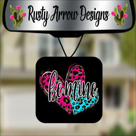 Mardi Gras Fleur-de-Lis Square Air Freshener