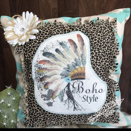 Rustic It's Fall Y'all Decorative Throw Pillow