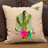 Cactus Arrow Pillow Cover - Pillow