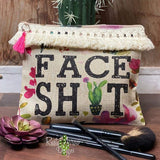 Cactus Face Shit Cosmetic Bags & Accessories Bag