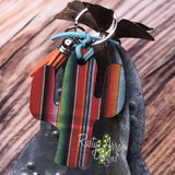 Cactus Key Chain - Serape