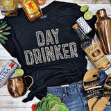 Cheetah Day Drinker Tee - Tee Shirt
