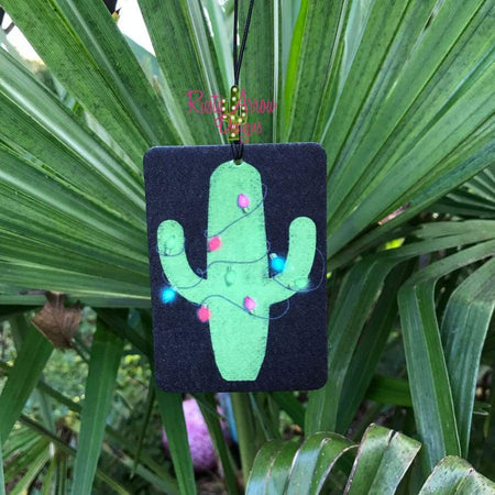 Neon Serape Cactus Highly Scented Air Freshener