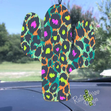 Buffalo Plaid with Lights Cactus Air Freshener