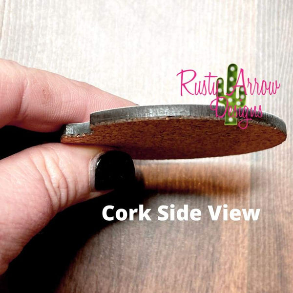 Cow Print Set of 2 Car Coasters - Car Coasters