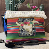 Hell Bent Whiskey Bound Makeup/ Cosmetic Bags