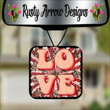Hippie Love Square Air Freshener - Air Freshener