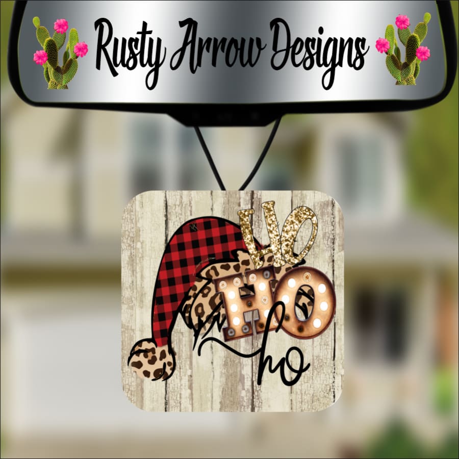 Ho Ho Ho Square Air Freshener
