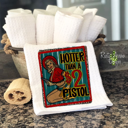 Don't be a Prick Waffle Weave Tea Towel
