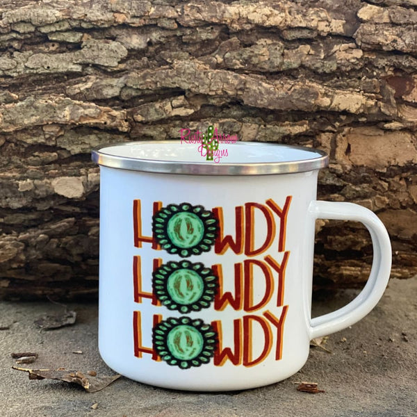 Howdy Howdy Howdy 11oz Camp Mug - Mug