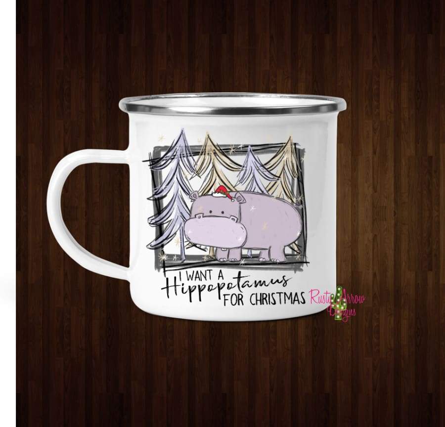 I want a Hippopotamus for Christmas Coffee Mug
