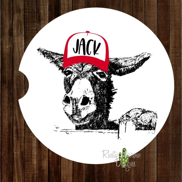 Jack A** Set of 2 Car Coasters - Car Coasters