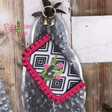 Key Chain Wallet - Aztec Cactus
