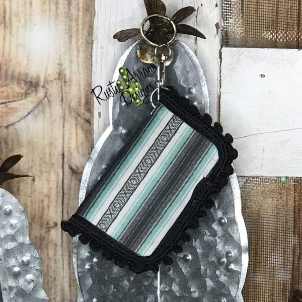 Key Chain Wallet - Mexican Blanket