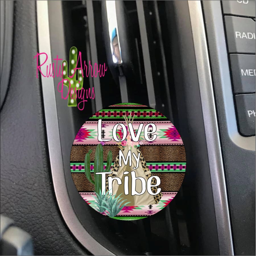 Love My Tribe Car Vent Clip