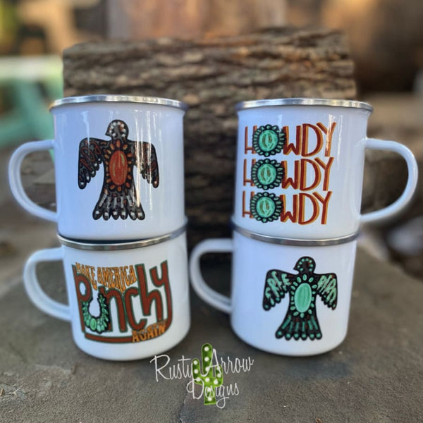 Make America Punchy 11oz Camp Mug - Mug