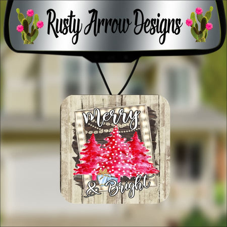 Mardi Gras Fleur-de-Lis Square Air Freshener