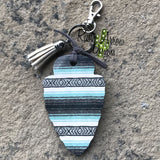 Mexican Blanket Arrow Head Key Chain - Key Chain
