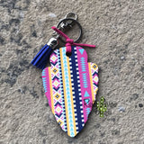 Pink Aztec Arrow Head Key Chain - Key Chain