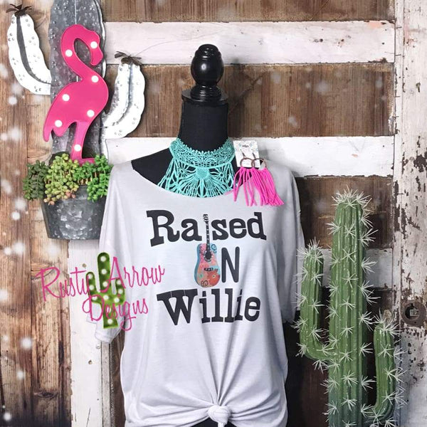 Raised on Willie - Tee Shirt