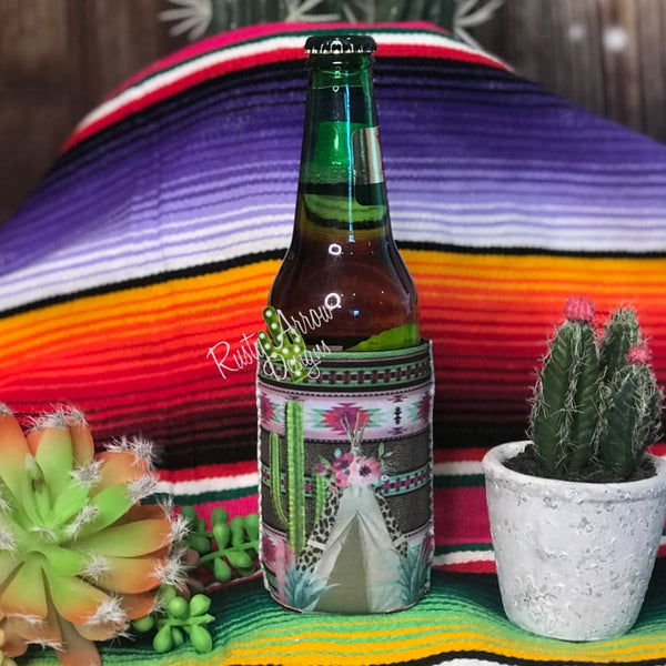 Regular Aztec Teepee Koozie - Koozie