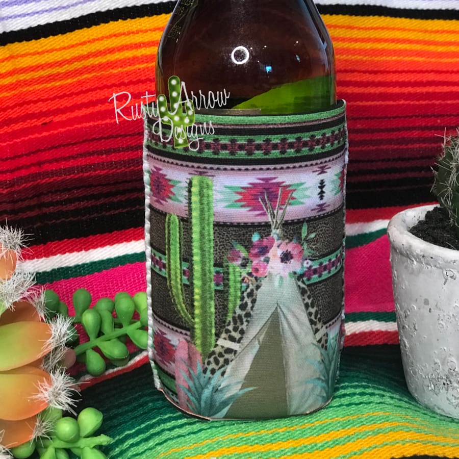 Regular Aztec Teepee Koozie