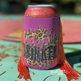 Regular Backyard Drinker Fringe Koozie - Koozie