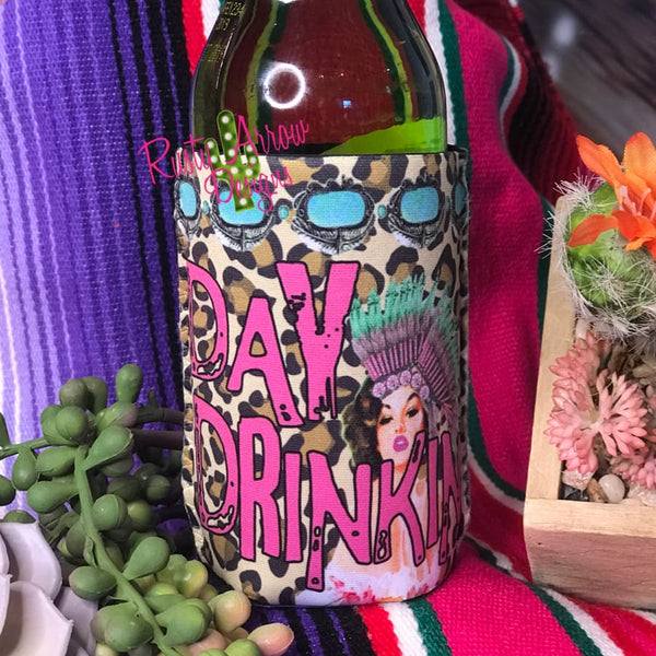 Regular Day Drinking Neoprene Koozie - Koozie