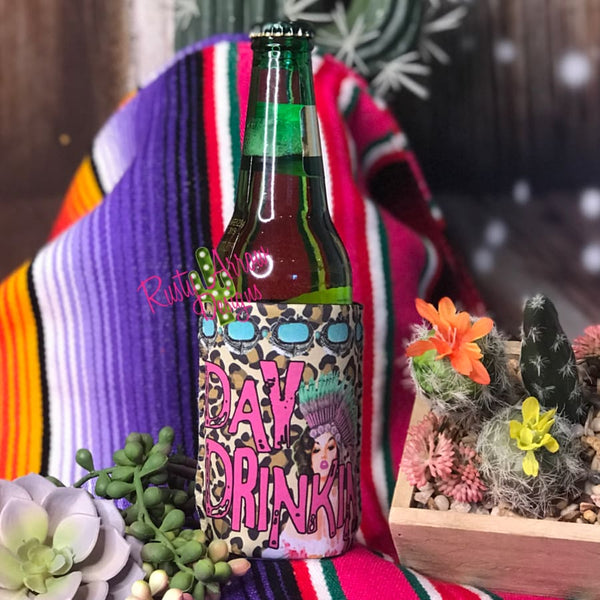 Regular Day Drinking Neoprene Koozie - Koozie