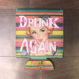 Regular Drunk Again Neoprene Koozie - Koozie