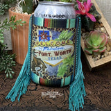 Regular Fort Worth Fringe Koozie - Koozie
