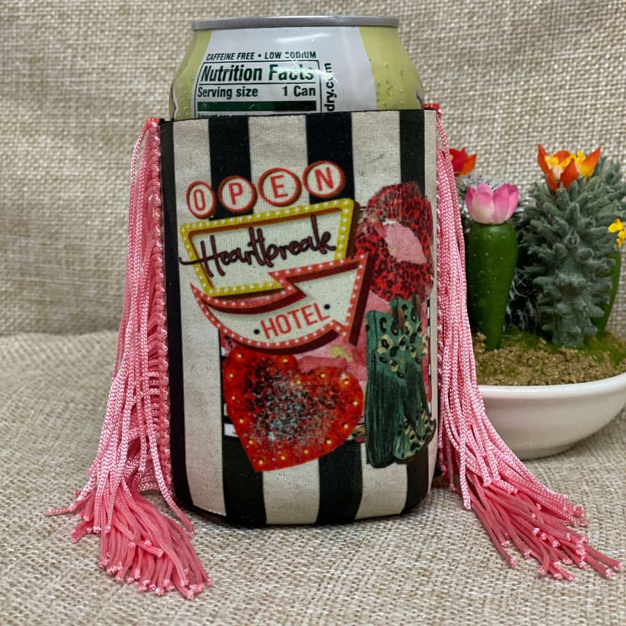 Regular Heartbreak Hotel Fringe Koozie