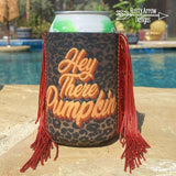 Regular Hey There Pumpkin Fringe Koozie - Koozie