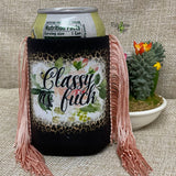 Regular Koozie Classy as Fuck Fringe Koozie - Koozie