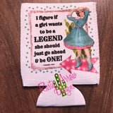 Regular Legend Neoprene Koozie - Koozie