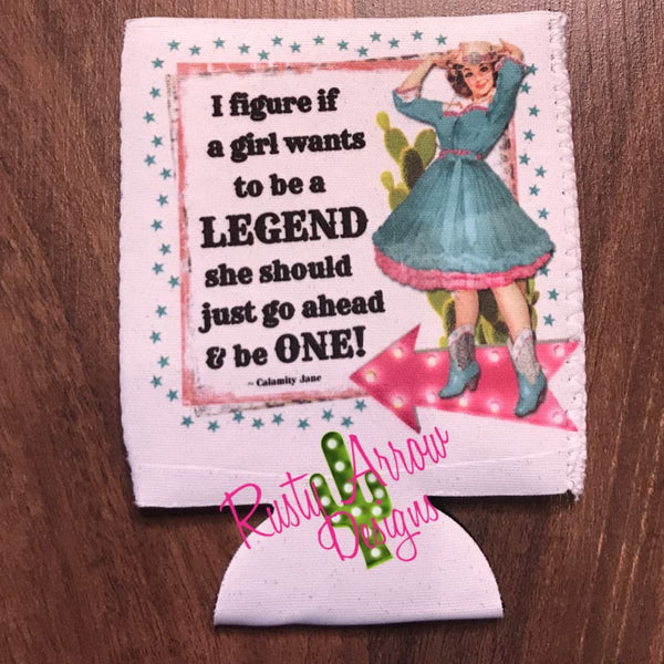 Regular Legend Neoprene Koozie - Koozie