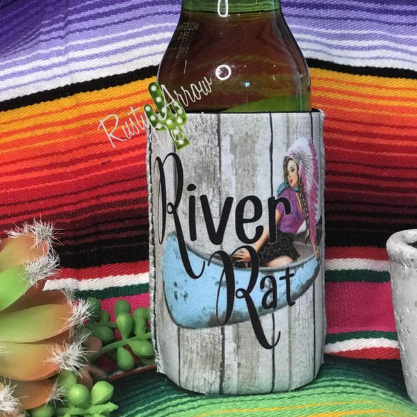 River Rat 12 oz Koozie - Koozie