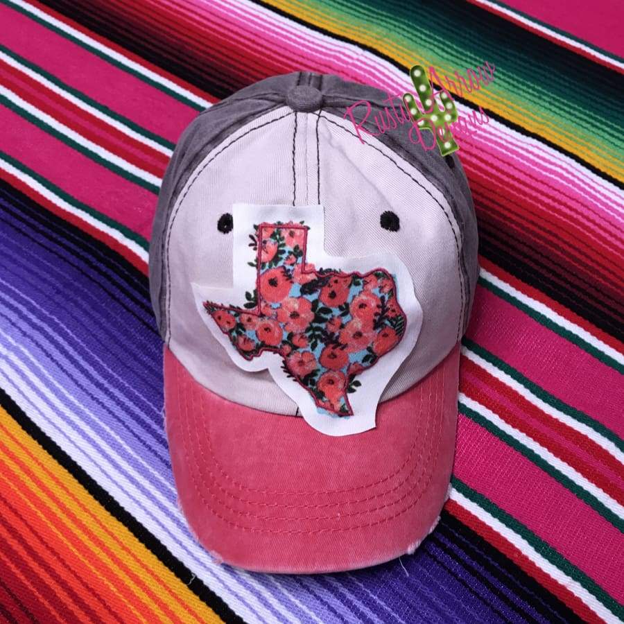 Rose Texas Trucker Hat
