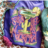 Salty Like My Margarita Tee - Tee Shirt