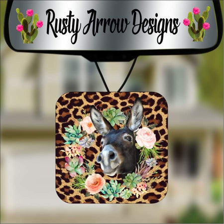 Mardi Gras Fleur-de-Lis Square Air Freshener