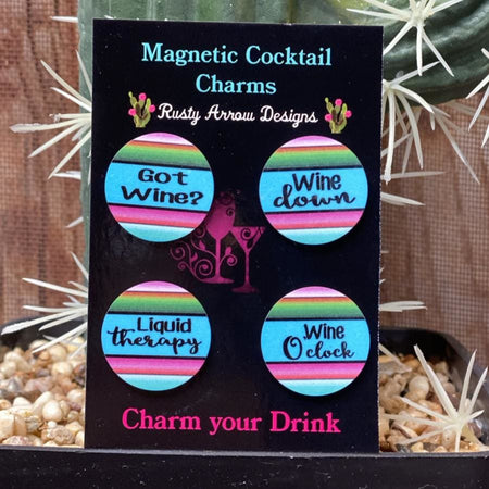Keep it Sassy Magnetic Cocktail Charms