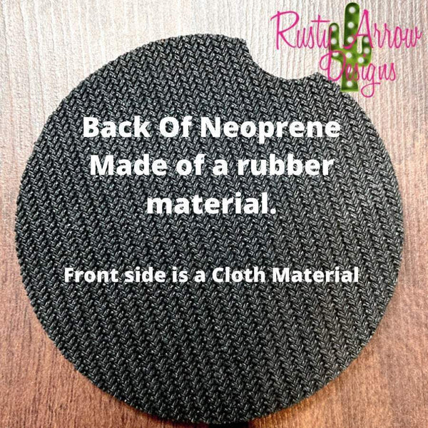 Set Of 2 Car Coasters Cheetah Print Sandstone Car Coasters Rubber Car Coasters Cork Car Coasters Car Decor Car Accessories - Car Coasters