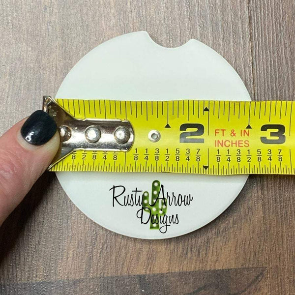 Set Of 2 Car Coasters Cheetah Print Sandstone Car Coasters Rubber Car Coasters Cork Car Coasters Car Decor Car Accessories - Car Coasters