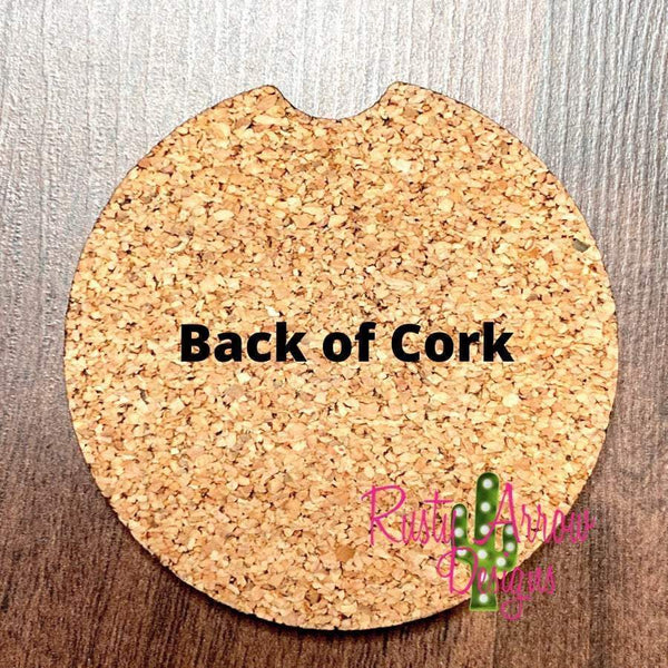 Set Of 2 Car Coasters Funky Serape Chicken Sandstone Car Coasters Rubber Car Coasters Cork Car Coasters Car Decor Car Accessories - Car