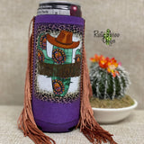 Slim Cowboy Cactus Fringe Koozie - Koozie