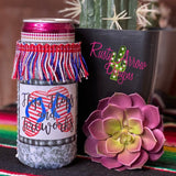 Slim Flip Flops and Fireworks Fringe Neoprene Koozie - Koozie