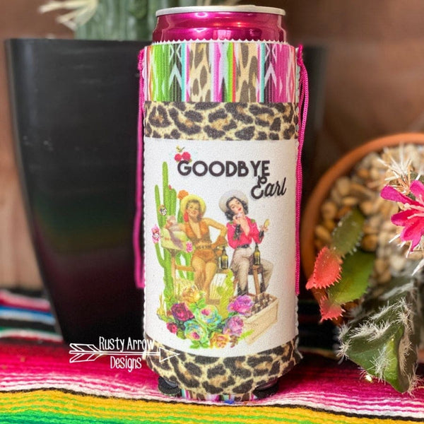 Slim Goodbye Earl Fringe Koozie - Koozie